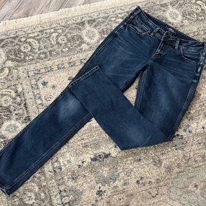 Silver Jeans Dark Blue Women's Skinny Jeans
